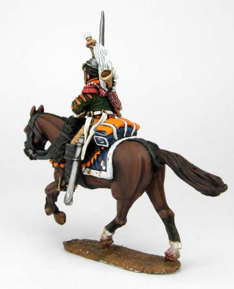 Coracero Trompeta frances a caballo - Escala 28mm.  