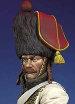Busto Husar Frances 5th Regiment - Escala 200mm Busto Husar Frances 5th Regiment - Escala 200mm