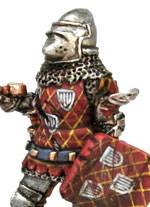 Caballero Medieval Frances en Agincourt 1415