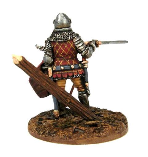 Caballero Medieval Frances en Agincourt 1415