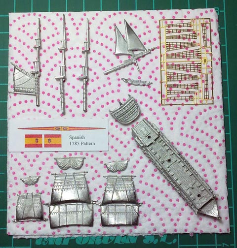 Proyecto Naves Insignia en Trafalgar - Escala 1/1200 Proyecto Naves Insignia en Trafalgar - Escala 1/1200