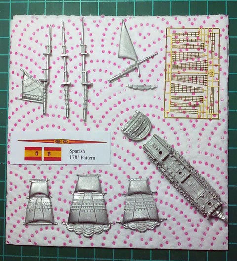 Proyecto Naves Insignia en Trafalgar - Escala 1/1200 Proyecto Naves Insignia en Trafalgar - Escala 1/1200