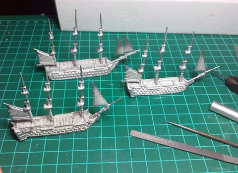 Proyecto Naves Insignia en Trafalgar - Escala 1/1200 Proyecto Naves Insignia en Trafalgar - Escala 1/1200