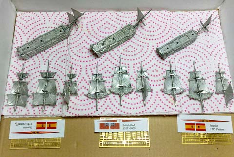 Proyecto Naves Insignia en Trafalgar - Escala 1/1200 Proyecto Naves Insignia en Trafalgar - Escala 1/1200