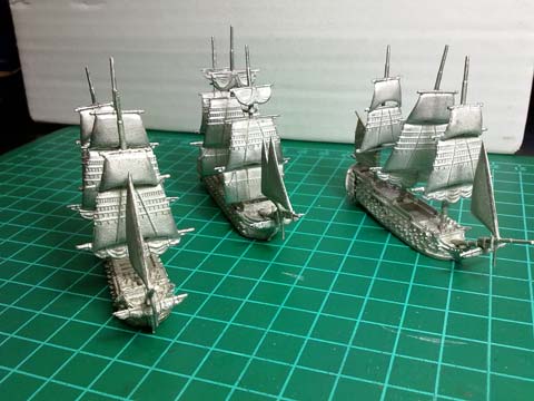 Proyecto Naves Insignia en Trafalgar - Escala 1/1200 Proyecto Naves Insignia en Trafalgar - Escala 1/1200