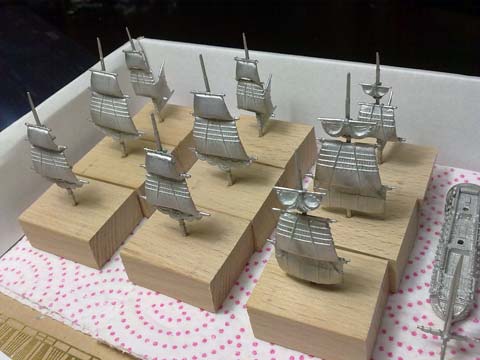 Proyecto Naves Insignia en Trafalgar - Escala 1/1200 Proyecto Naves Insignia en Trafalgar - Escala 1/1200