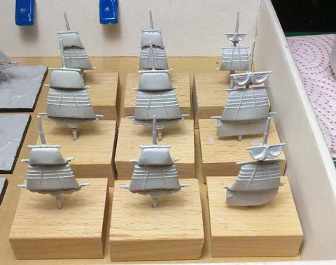 Proyecto Naves Insignia en Trafalgar - Escala 1/1200 Proyecto Naves Insignia en Trafalgar - Escala 1/1200