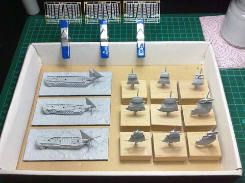 Proyecto Naves Insignia en Trafalgar - Escala 1/1200 Proyecto Naves Insignia en Trafalgar - Escala 1/1200