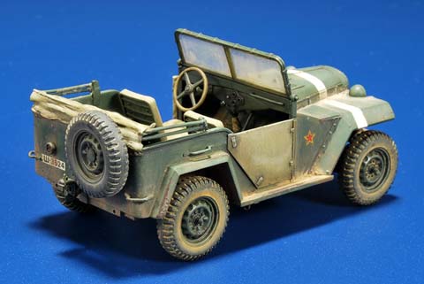 Vehiculo todoterreno Gaz-67B - Escala 1/48