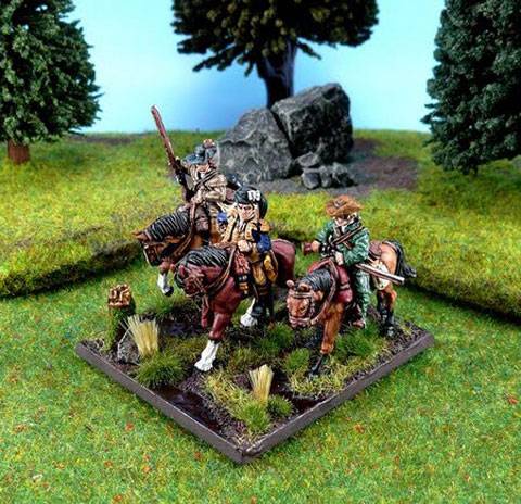 General Nathanael Greene y Exploradores - 28 mm. 