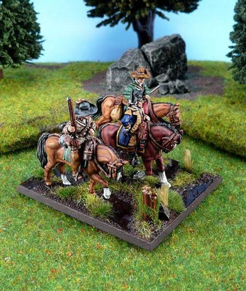 General Nathanael Greene y Exploradores - 28 mm. 