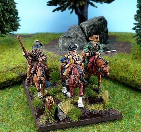 General Nathanael Greene y Exploradores - 28 mm. 