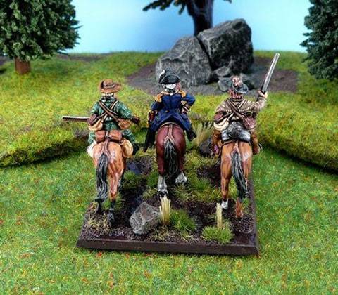 General Nathanael Greene y Exploradores - 28 mm. 