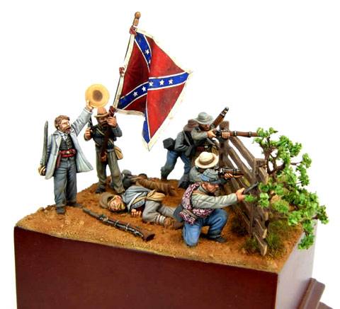 Diorama American Civil War 1861 - 1865