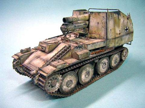 Artilleria Autopropulsada Grille M Sd.Kfz.138/1.