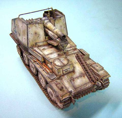 Artilleria Autopropulsada Grille M Sd.Kfz.138/1.