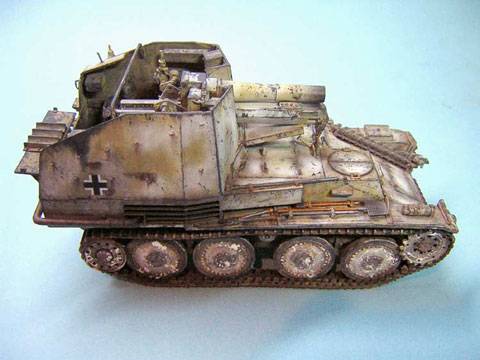 Artilleria Autopropulsada Grille M Sd.Kfz.138/1.