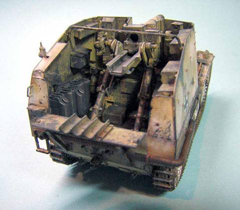 Artilleria Autopropulsada Grille M Sd.Kfz.138/1.