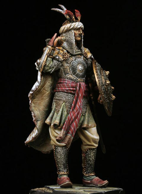 Guerrero Moghul Siglo XVII-XVIII - Escala 75mm