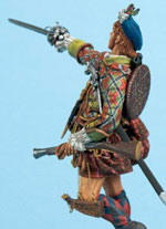 Highlander Clan Fraser - Escala 90mm
