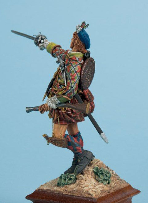 Highlander Clan Fraser - Escala 90mm