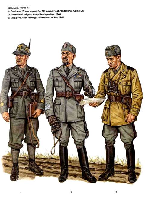 Ejercito Italiano en Grecia 1940 - 1941