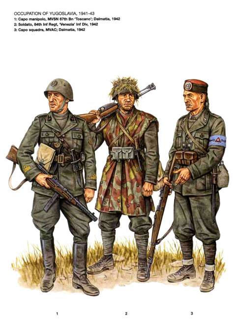 Ocupacion de Yugoslavia 1941 - 1943
