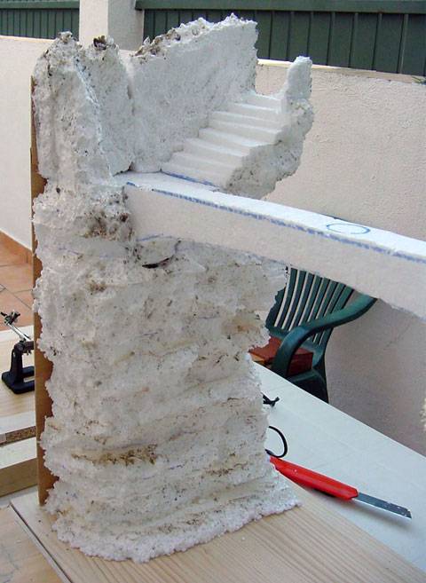 Construcci&oacute;n del Puente de Khazad-Dum.  