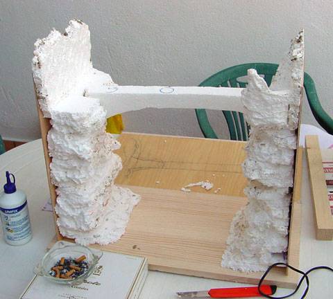 Construcci&oacute;n del Puente de Khazad-Dum.  