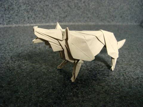 Lobo del Maestro Hideo Komatsu