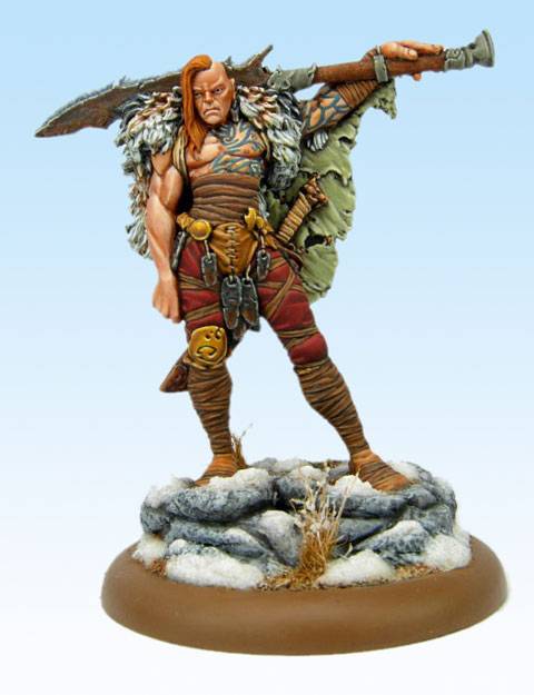 La figura esta comercializada por la casa Enigma Miniatures y est&aacute; dise&ntilde;ada y esculpida por Ra&uacute;l Garc&iacute;a Latorre en 30 mm.
