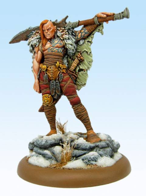 La figura esta comercializada por la casa Enigma Miniatures y est&aacute; dise&ntilde;ada y esculpida por Ra&uacute;l Garc&iacute;a Latorre en 30 mm.