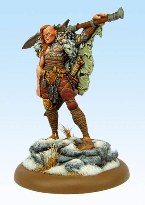 La figura esta comercializada por la casa Enigma Miniatures y est&aacute; dise&ntilde;ada y esculpida por Ra&uacute;l Garc&iacute;a Latorre en 30 mm.
