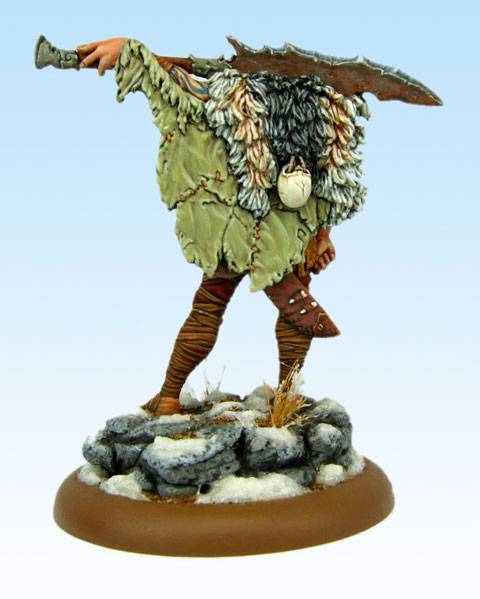 La figura esta comercializada por la casa Enigma Miniatures y est&aacute; dise&ntilde;ada y esculpida por Ra&uacute;l Garc&iacute;a Latorre en 30 mm.