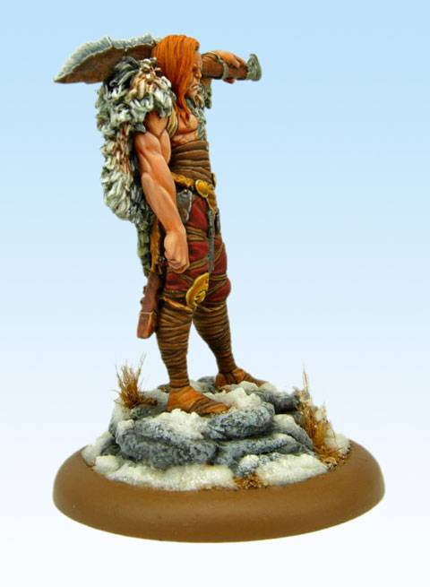 La figura esta comercializada por la casa Enigma Miniatures y est&aacute; dise&ntilde;ada y esculpida por Ra&uacute;l Garc&iacute;a Latorre en 30 mm.