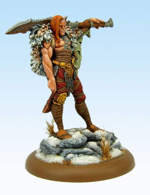 La figura esta comercializada por la casa Enigma Miniatures y est&aacute; dise&ntilde;ada y esculpida por Ra&uacute;l Garc&iacute;a Latorre en 30 mm.