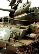 El M42 &ldquo;DUSTER&rdquo; fue dise&ntilde;ado como ca&ntilde;on antiaereo sobre el chasis del tanque M41