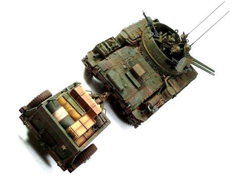 El M42 &ldquo;DUSTER&rdquo; fue dise&ntilde;ado como ca&ntilde;on antiaereo sobre el chasis del tanque M41
