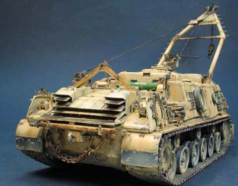 M-88A1 Recovery Tank Version Desierto - Escala 1/35