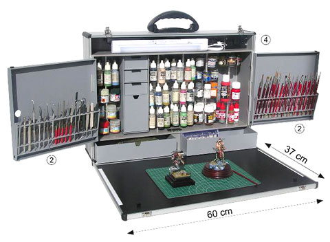 MT04 - MALETIN TALLER PARA MODELISMO - XL