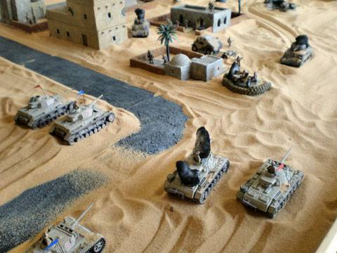 Los brit&aacute;nicos incapaces de frenar a los Panzer