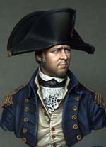 Busto Capitan de la Armada Naval Real 1806 - Escala 1/10