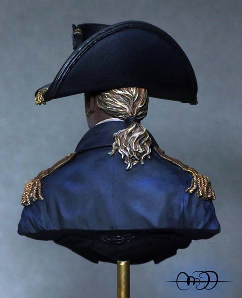 Busto Capitan de la Armada Naval Real 1806 - Escala 1/10