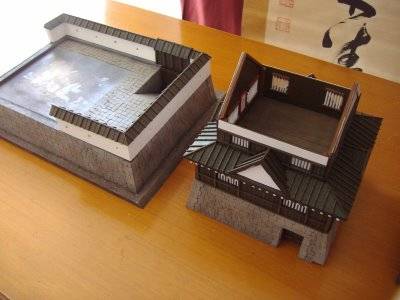 Maqueta a escala del Castillo Matsuyama o Kinki - foto 7