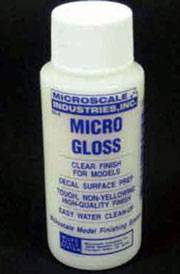 Micro Gloss Micro Scale. BARNIZ ACR&Iacute;LICO BRILLANTE. 