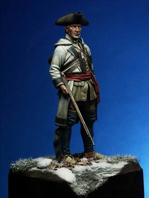 El Miliciano - Woodland Indian 18th Century - Escala 75mm