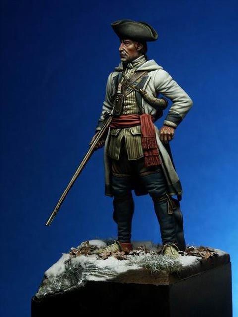 El Miliciano - Woodland Indian 18th Century - Escala 75mm