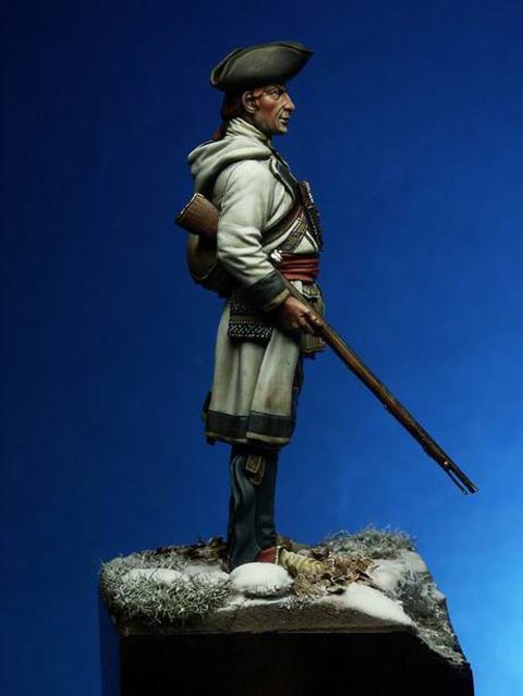 El Miliciano - Woodland Indian 18th Century - Escala 75mm