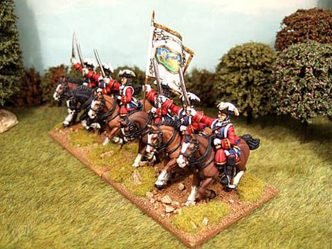 Mosqueteros a Caballo del Rey Luis XIV - Escala 28mm