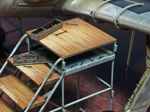 Maqueta a escala 1/48 del avi&oacute;n Naked 190, de la marca Hasegawa